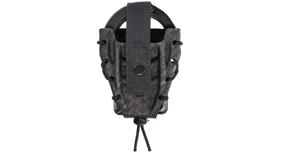 High Speed Gear Handcuff TACO Kydex U-Mount Pouch, Black- Basket Weave, 11DCK0BW