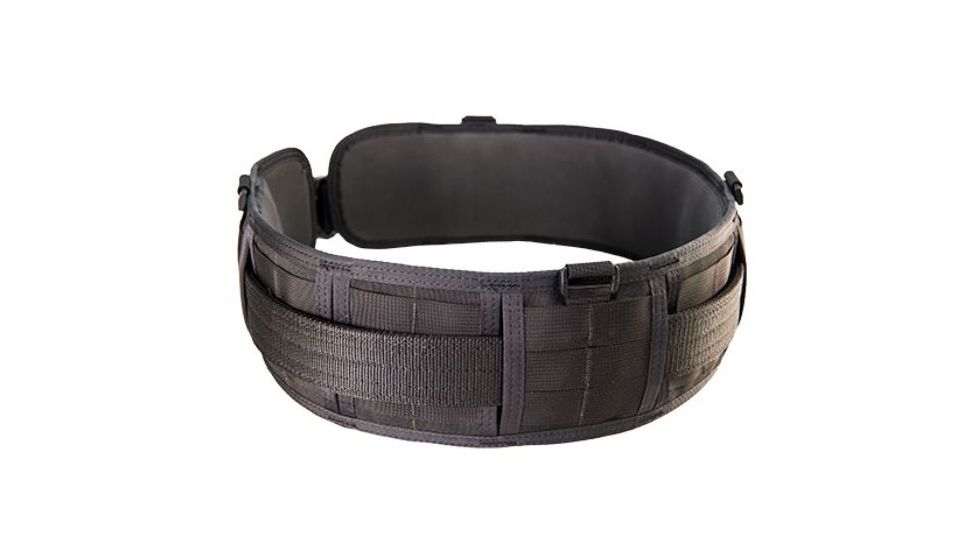 High Speed Gear HSGI Sure Grip Padded Belt Slotted, 30.5in., Black, Small, 33PB00BK