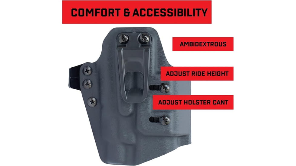 Crucial Concealment 1399 UNIVERSAL LIGHT HOLSTER BLK