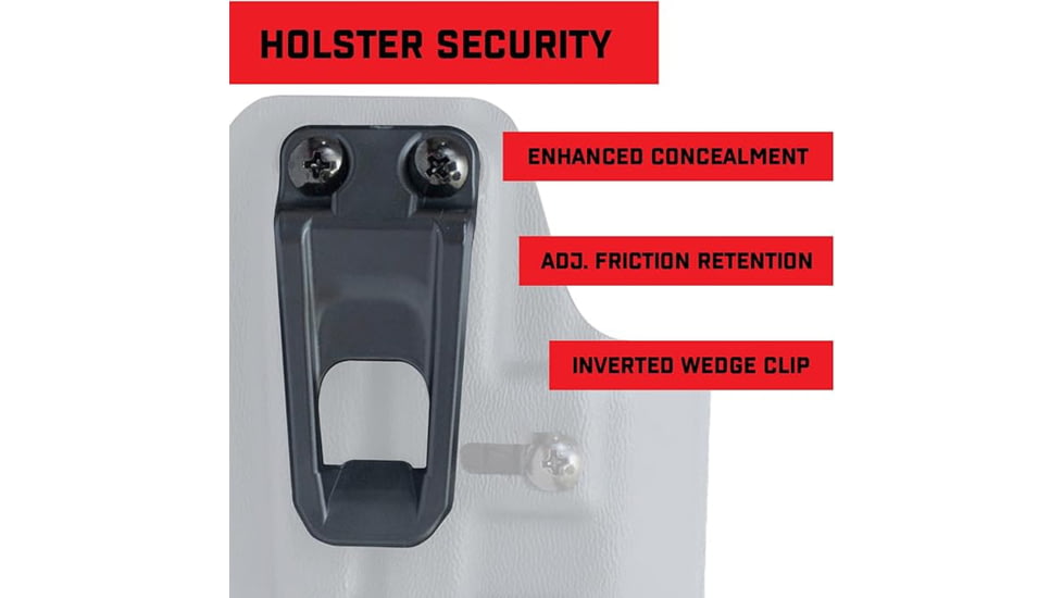 Crucial Concealment 1399 UNIVERSAL LIGHT HOLSTER BLK