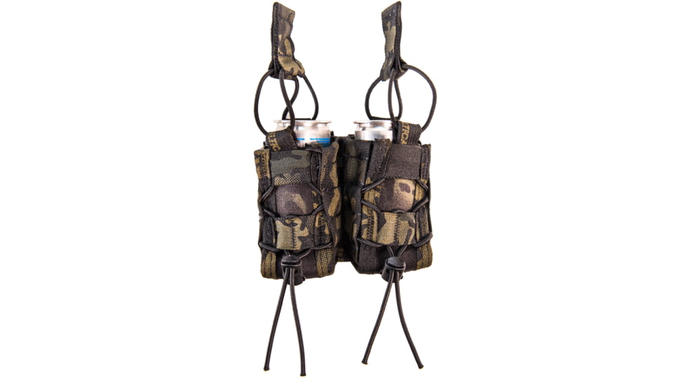 High Speed Gear HSGI 40MM Taco Single Adaptable Pouch, Double, MultiCam Black, 13M412MB