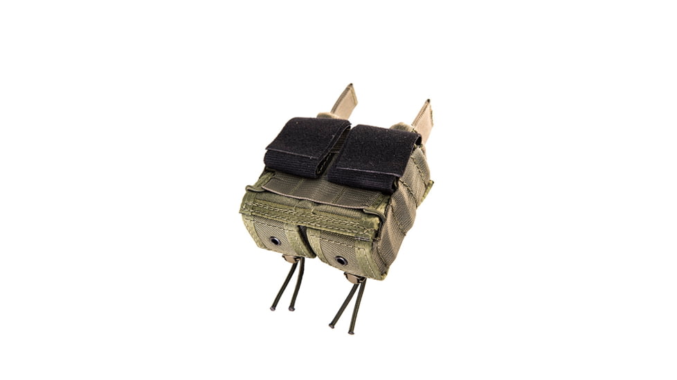 High Speed Gear HSGI 40MM Taco Single Adaptable Pouch, Double, Olive Drab, 13M412OD