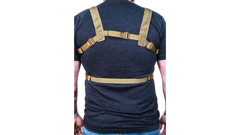 High Speed Gear HSGI AO Chest Rig, Coyote Brown, 40SCR1CB