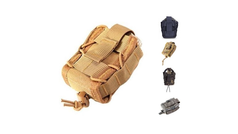 High Speed Gear HSGI Belt Mounted Handcuff TACO Pouch, Coyote Brown, LE Blue, MultiCam, MultiCam BK, Wolf Gray