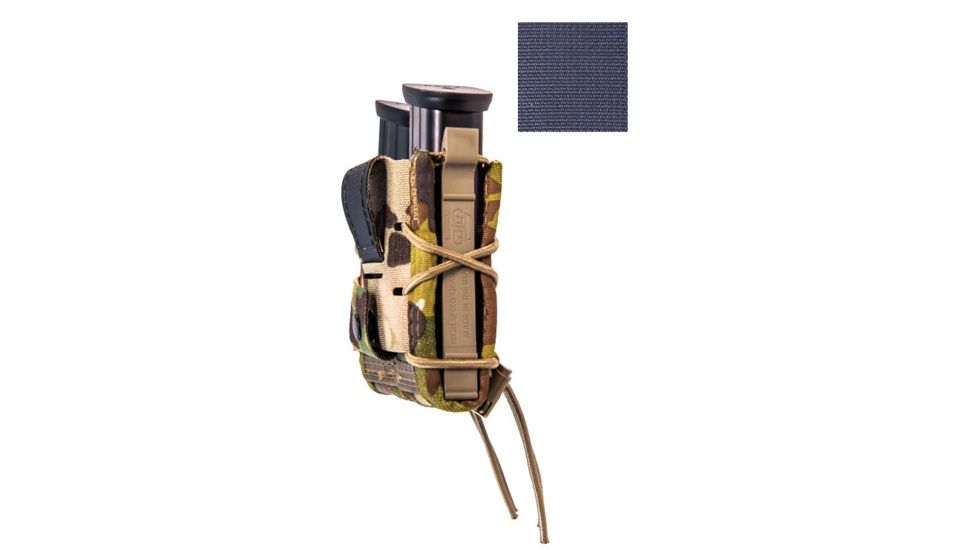 High Speed Gear HSGI Double Taco Pistol Magazine Pouch, LE Blue, 13PT12LE