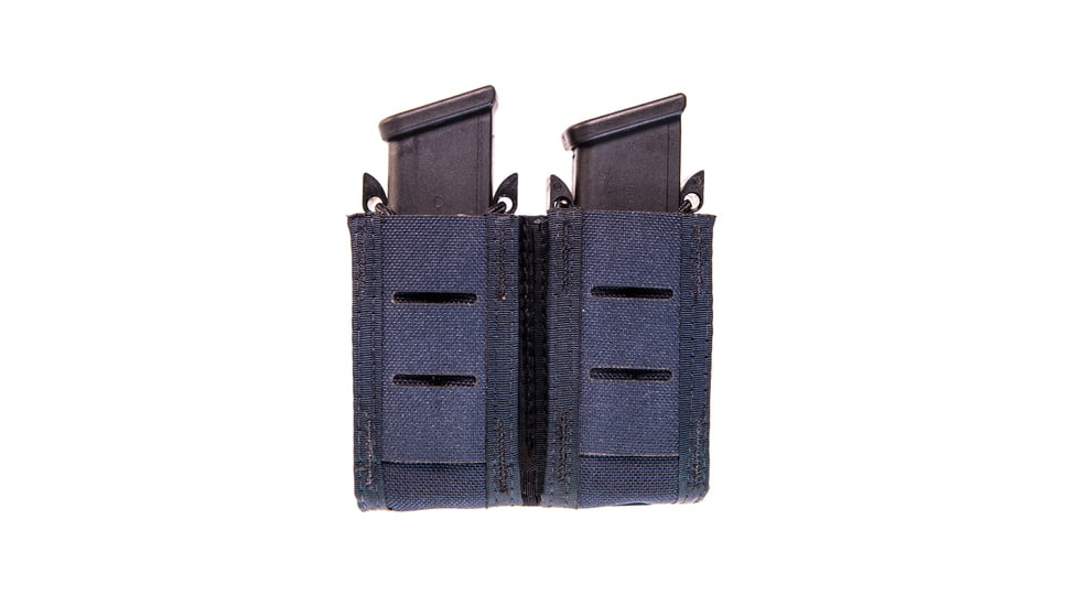 High Speed Gear HSGI Duty Double Pistol Taco U-Mount Pouch, LE Blue, 41PT02LE