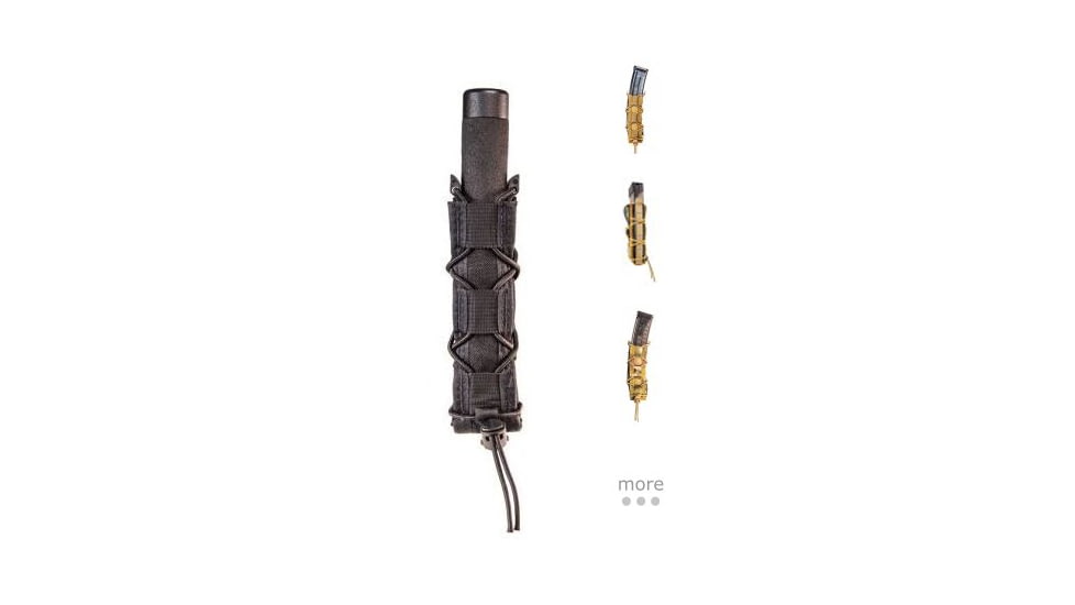 High Speed Gear HSGI Extended Pistol TACO - Adaptable Belt Mount, Black, Coyote Brown, LE Blue, MultiCam, MultiCam BK, Olive Drab