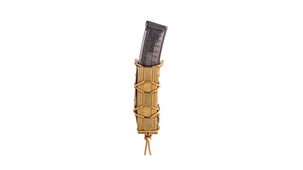 High Speed Gear HSGI Extended Taco Pistol LT Magazine Pouch, Coyote Brown, 19EX10CB