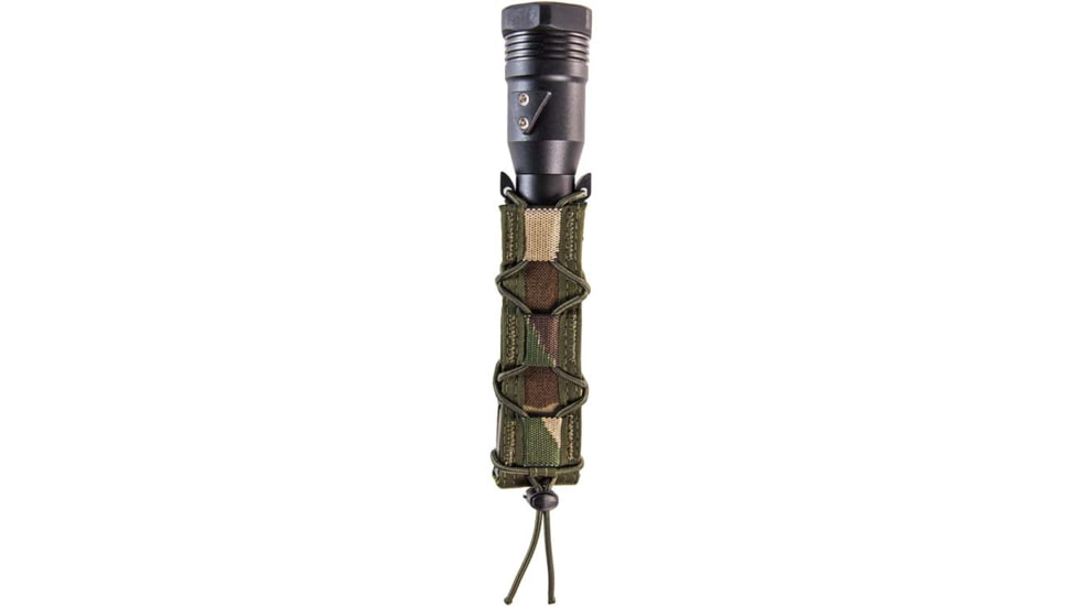 High Speed Gear HSGI Extended Taco MOLLE Pistol Pouch, Woodland Camo, 11EX00WC