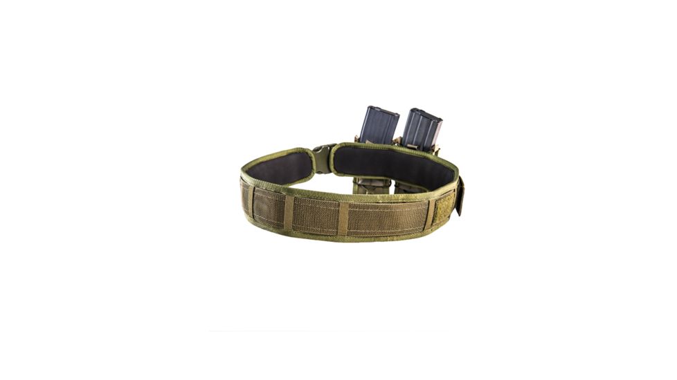 High Speed Gear HSGI LASER Duty-Grip Padded Belt-L, Olive Drab, 42 in end to end, 33DG02OD