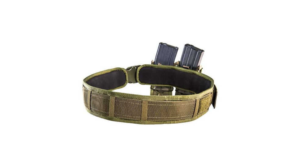 High Speed Gear HSGI LASER Duty-Grip Padded Belt-L, Olive Drab, 42 in end to end, 33DG02OD