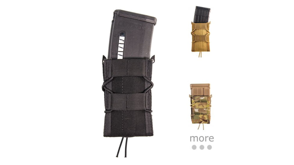 High Speed Gear HSGI LT MOLLE Rifle TACO Pouch, Black, Coyote Brown, LE Blue, MultiCam, Olive Drab, Wolf Gray