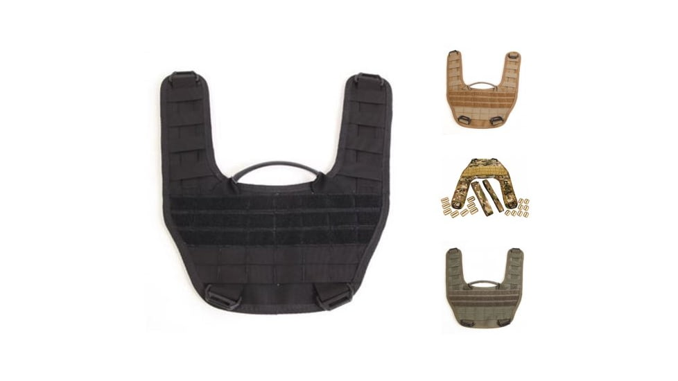 High Speed Gear HSGI Modular Padded Shoulder Harness, Black, Coyote Brown, MultiCam, Olive Drab