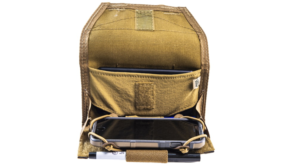 High Speed Gear HSGI Navigator Tech Pouch, Coyote Brown, 7 x 1.5 x 3.75 inches, 12NP00CB
