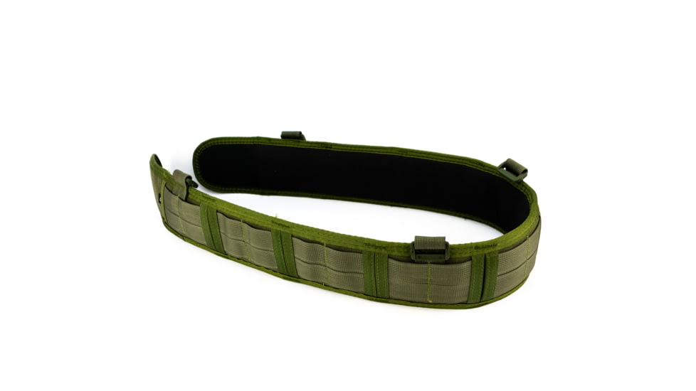 High Speed Gear HSGI Slim Grip Padded Belt Slotted, Large, Olive Drab, 33SPB2OD