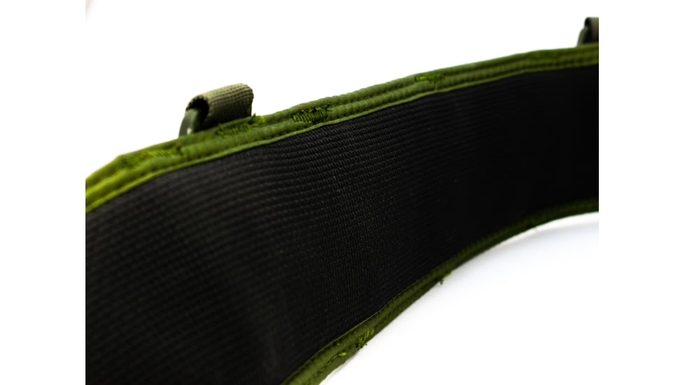 High Speed Gear HSGI Slim Grip Padded Belt Slotted, Large, Olive Drab, 33SPB2OD