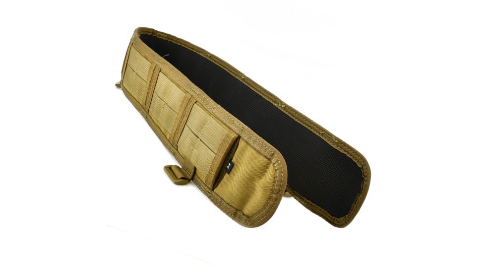 High Speed Gear HSGI Slim Grip Padded Belt Slotted, Medium, Coyote Brown, 33SPB1CB