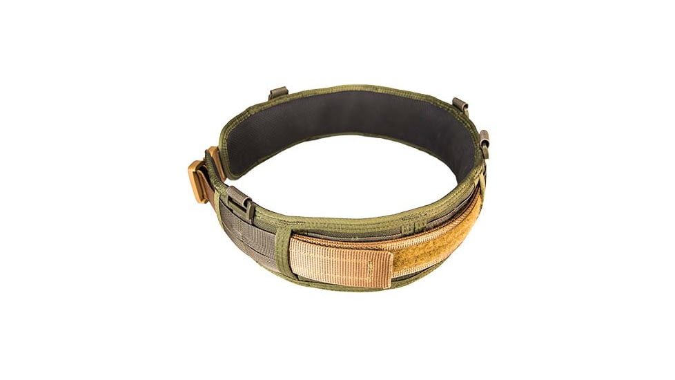 High Speed Gear HSGI Slim Grip Padded Belt Slotted, Small, Olive Drab, 33SPB0OD
