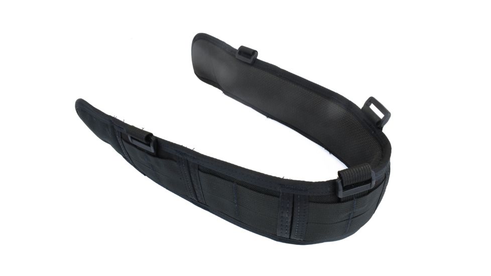High Speed Gear HSGI Slim Grip Padded Belt Slotted, Small, Black, 33SPB0BK