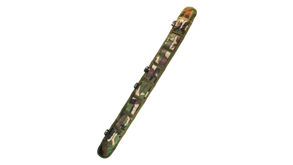 High Speed Gear HSGI Slim Grip Slotted Padded Belt, Woodland Camo, Extra Large, 33SPB3WC