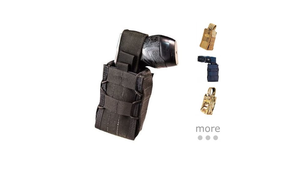 High Speed Gear HSGI Stun Gun TACO Adaptable Belt Mount, Black, Coyote Brown, LE Blue, MultiCam, MultiCam BK, Olive Drab