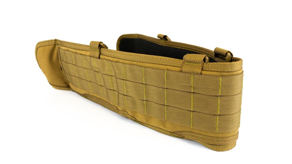 High Speed Gear HSGI Sure Grip Padded Belt, 35.5in, Coyote Brown, 31PB01CB