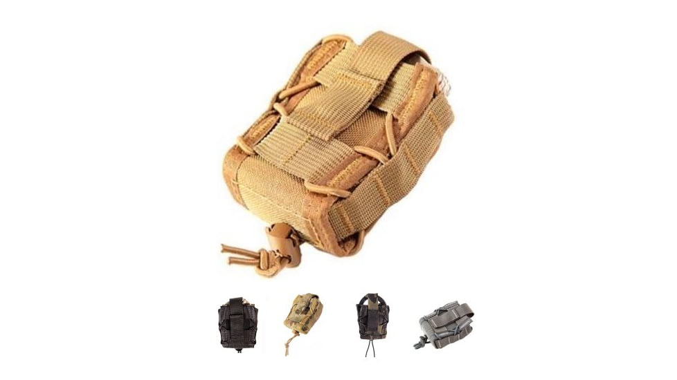 High Speed Gear HSGI TACO MOLLE Handcuff Pouch, Coyote Brown, LE Blue, MultiCam, MultiCam BK, Wolf Gray