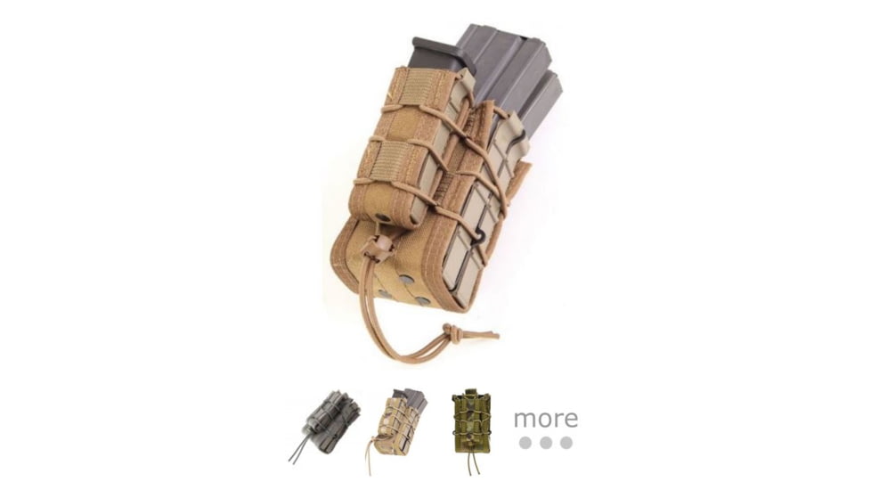 High Speed Gear HSGI X2RP TACO Molle Mag Holder, Coyote Brown, LE Blue, MultiCam, MultiCam BK, Wolf Gray, Woodland