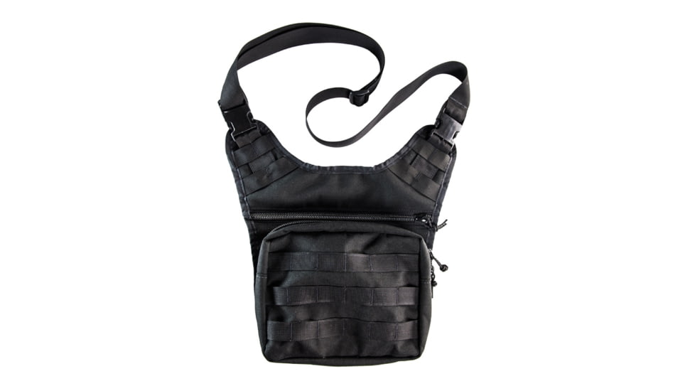 High Speed Gear Micro Range Sling Bag, 630 cubic in, Black, 15L x 3W x 14H, 50SB01BK