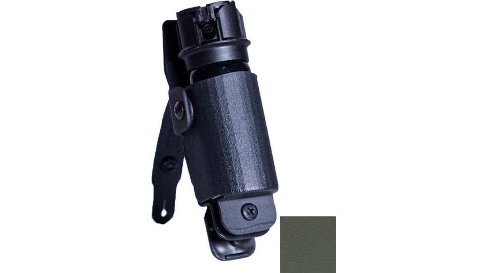 High Speed Gear Uniform Line Oc Spray Pouch, Universal Clip, MK3 Option, Plain, Od Green, 42OCM3OD