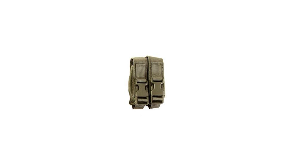 High Speed Gear HSGI Modular Pistol Mag Pouch, Double, Olive Drab, 12PM02OD