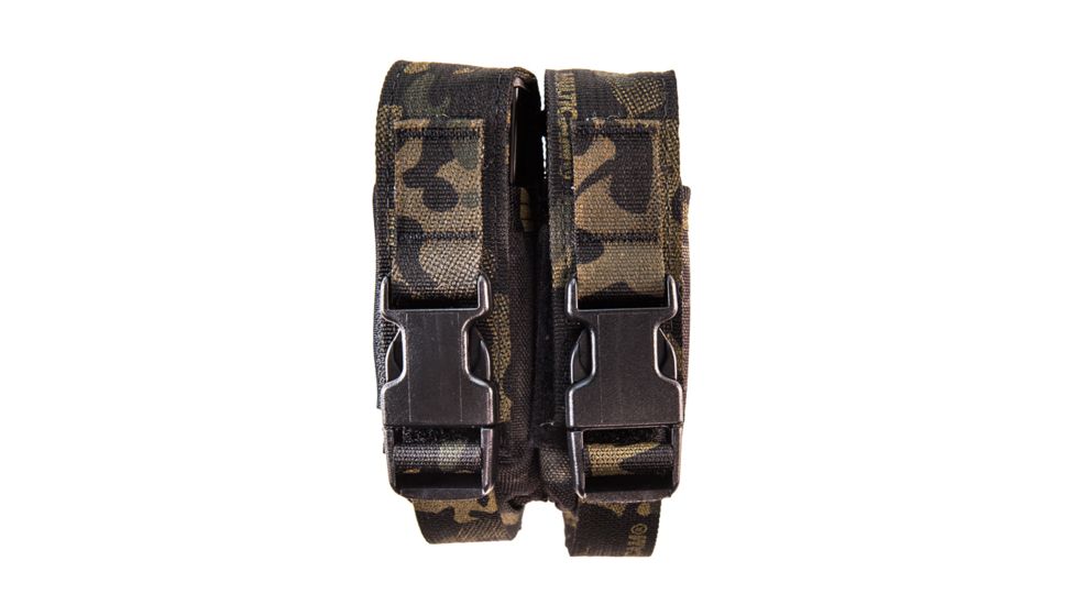 High Speed Gear HSGI Modular Pistol Mag Pouch, Single, MultiCam Black, 12PM01MB