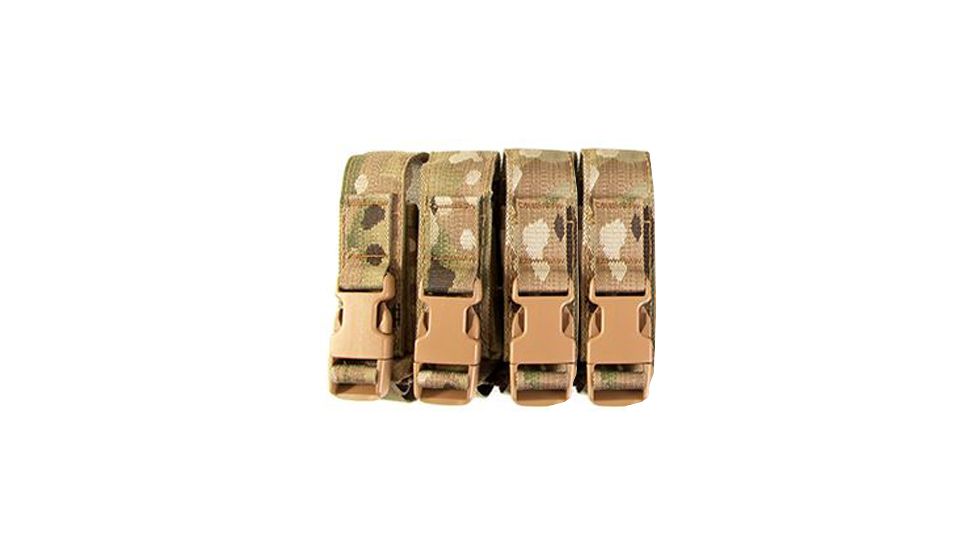 High Speed Gear HSGI Modular Pistol Mag Pouch, Quad, MultiCam, 12PM04MC