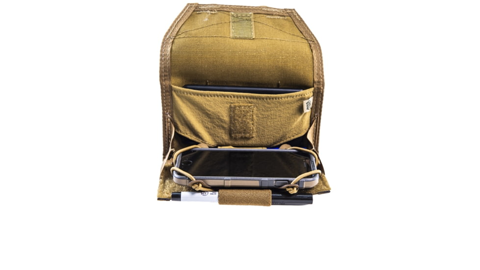 High Speed Gear Navigator Tech Pouch w/Hook and Loop, Coyote Brown, 12NP01CB