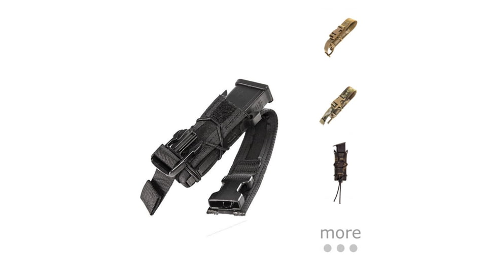 High Speed Gear Pistol TACO Covered Belt Magazine Mount, Black, Coyote Brown, MuliCam, MultiCam BK, Olive Drab, Wolf Gray