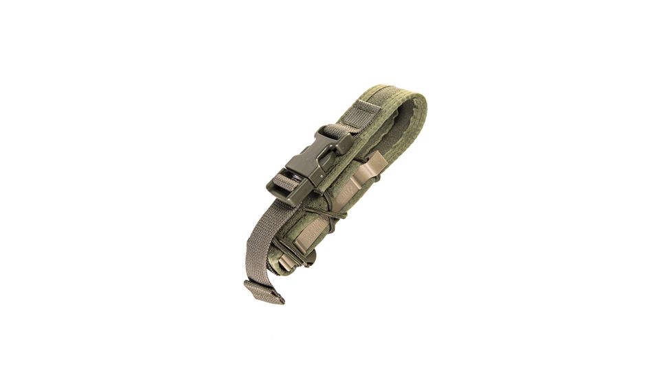 High Speed Gear Pistol TACO Covered Belt Mounted Magazine Pouch, Olive Drab, 10PTC0OD