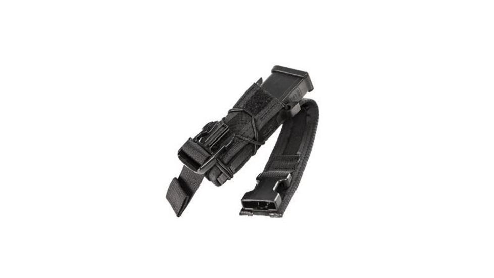 High Speed Gear HSGI Covered Taco Pistol Mag Pouch, Black, 18PTC0BK