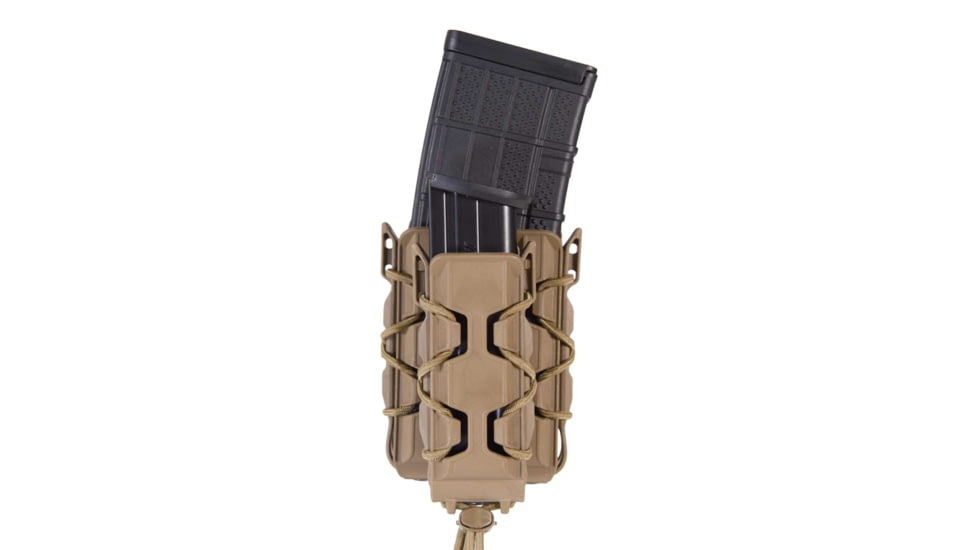 High Speed Gear Double Decker V2 Rifle Magazine Pouch, Coyote Brown, 16DD01CB