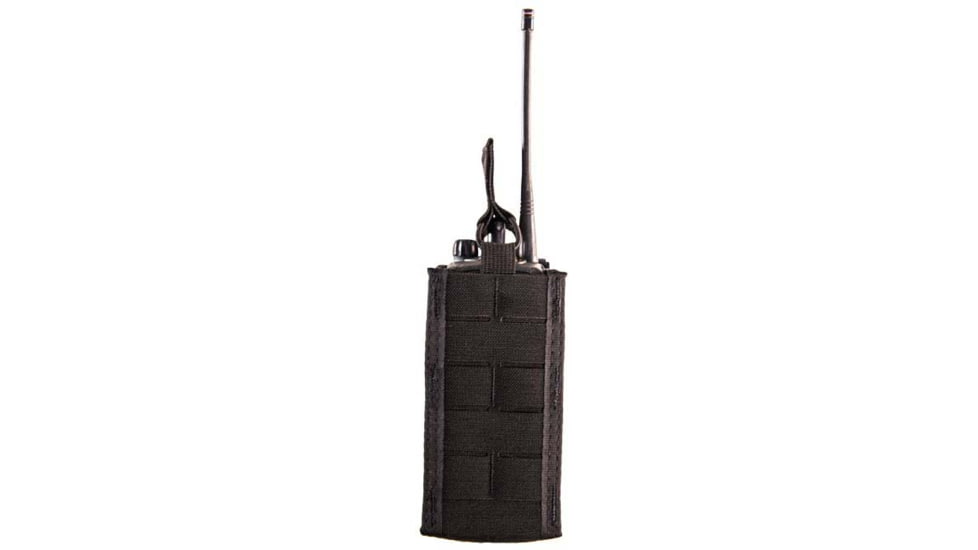 High Speed Gear Duty Radio Taco U-Mount Holder, Black, 41RD00BK