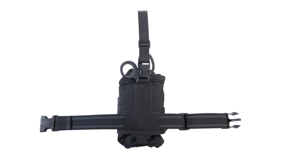 High Speed Gear ReFlex Leg Rig System, Black, 12RLS0BK