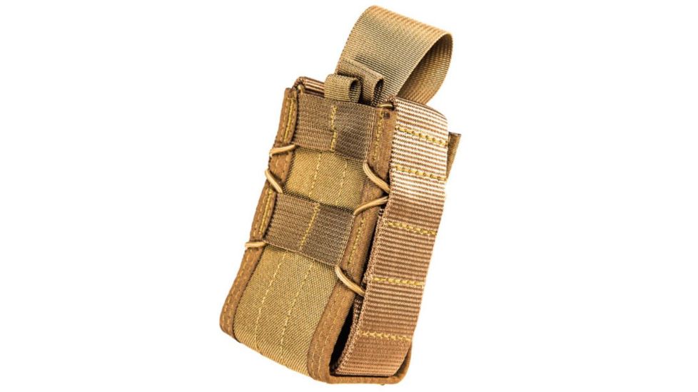 High Speed Gear Stun Gun Taco-Belt Mount Pouch with Velcro One-Wrap, Coyote Brown 13SG00CB
