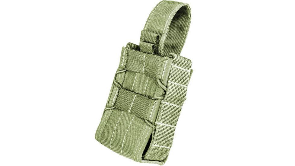 High Speed Gear Stun Gun Taco-Belt Mount Pouch with Velcro One-Wrap, Olive Drab 13SG00OD
