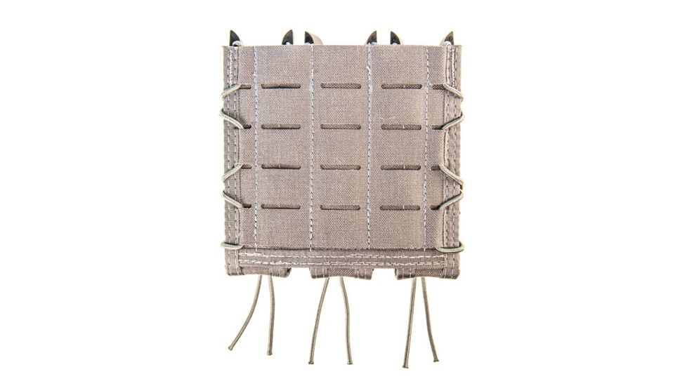 High Speed Gear Triple Extended Pistol Taco Shingle Pistol Magazine Pouch, Wolf Gray, 45EX00WG