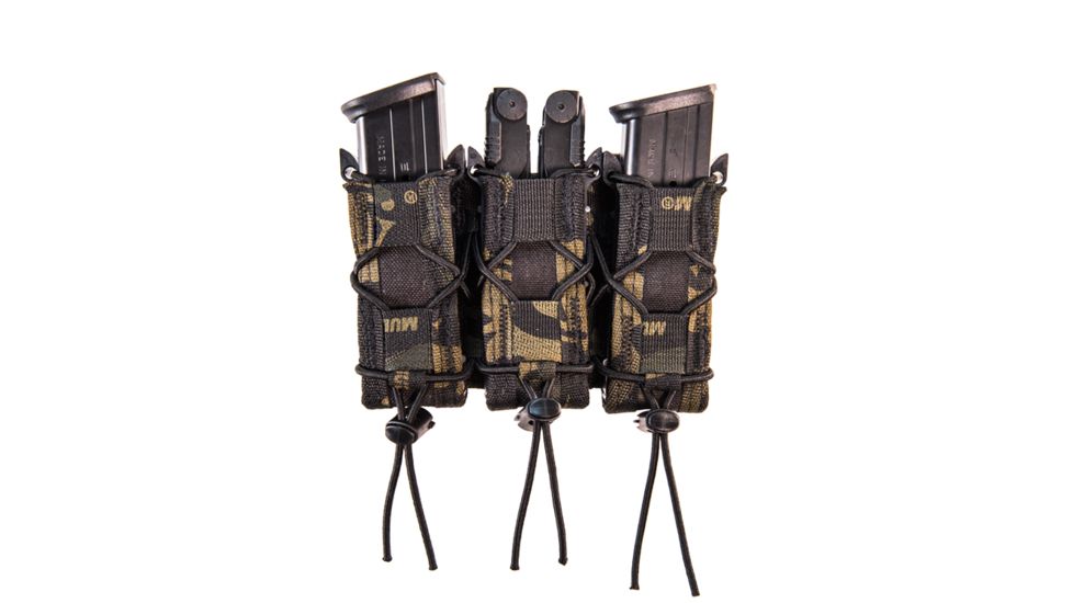 High Speed Gear Triple Pistol TACO Belt Mount Pouch, MultiCam BK, 13PT03MB