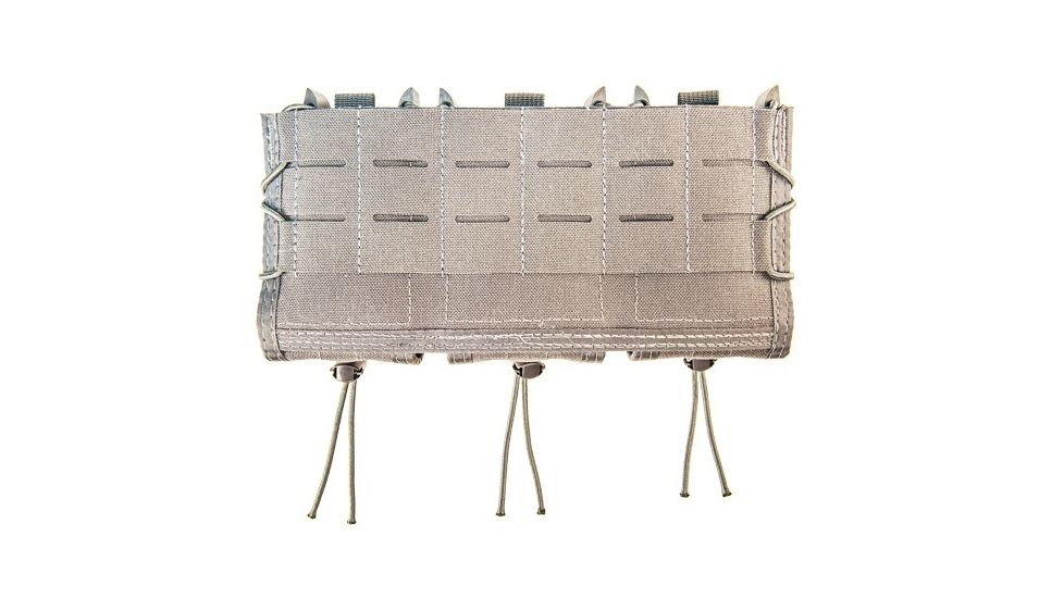High Speed Gear Triple TACO Shingle Rifle Magazine Pouches, Wolf Grey, 45TA00WG