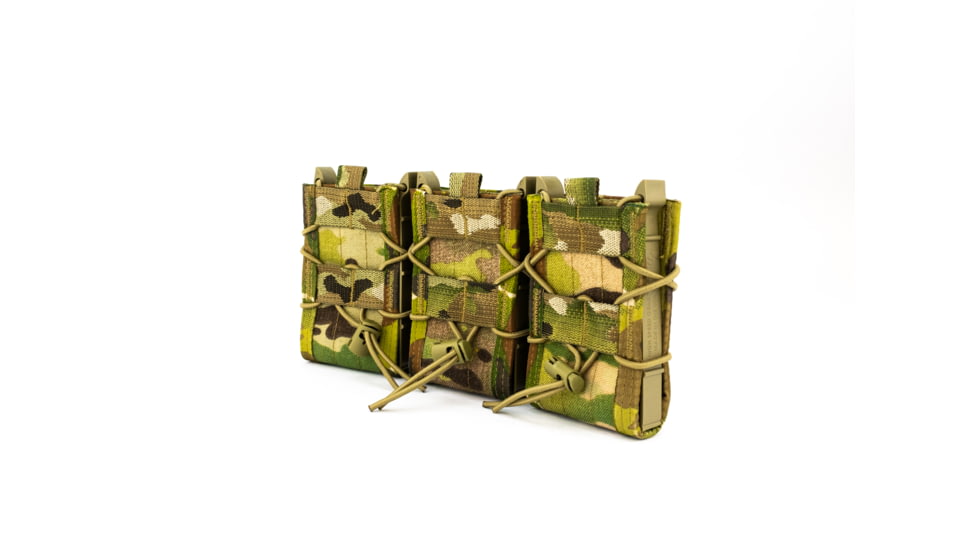 High Speed Gear Triple TACO Shingle Rifle Magazine Pouches, MultiCam, 45TA00MC