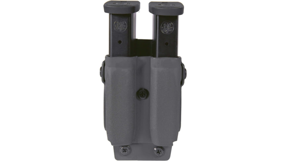 High Speed Gear Twin Mag Pouch, PLM, Sig P320 9mm/.40,S&amp;W M&amp;P 9mm/.40, IWI Masada, Canik TP9SF,SFX, Wolf Gray, 42P212WG