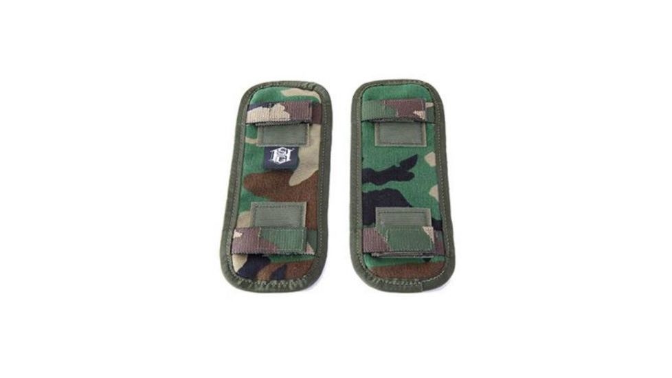 High Speed Gear HSGI WAS/WEE Shoulder Pads, Woodland Camo, 95WW00WC