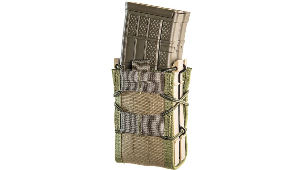 High Speed Gear X2R Taco Rifle Magazine Pouch w/ Adaptable Belt Mount, Olive Drab, 132R10OD