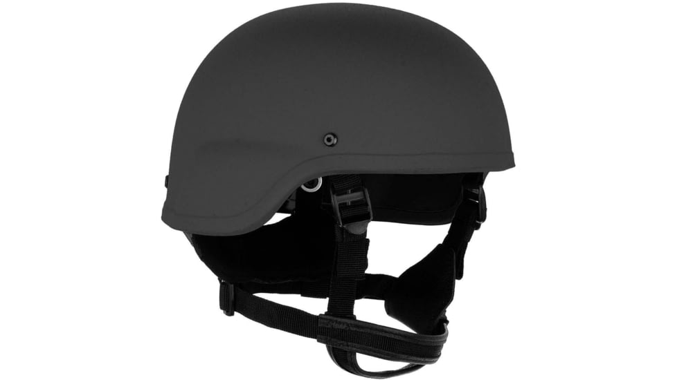 HighCom Armor Striker ACH Advanced Combat Helmet, Standard Cut, Level IIIA, Black, Large, ACH-BK-L